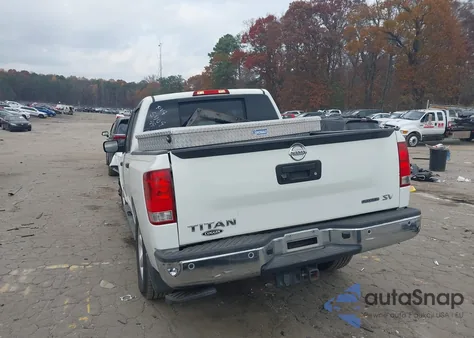 2014 Nissan Titan Sv из США, поврежденный, VIN 1N6BA0ED3EN505409